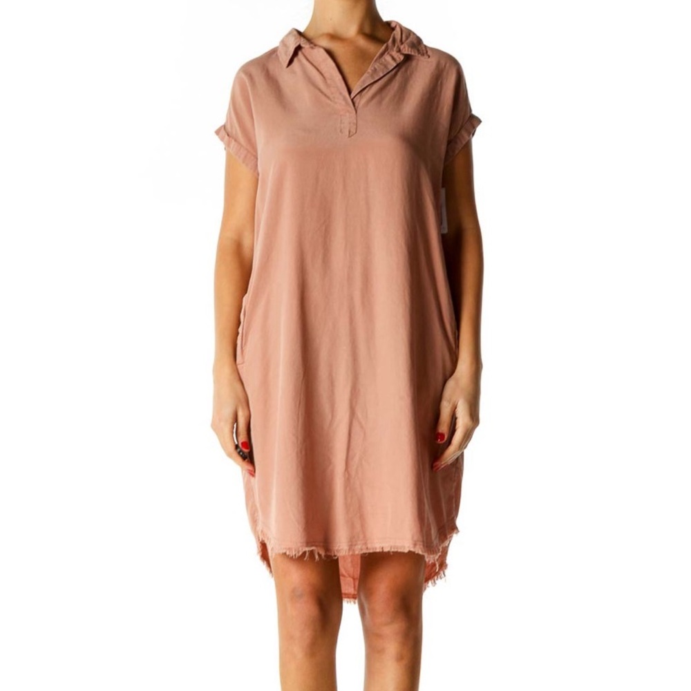 Thread & Supply Dusty Rose Shift Dress - Size S